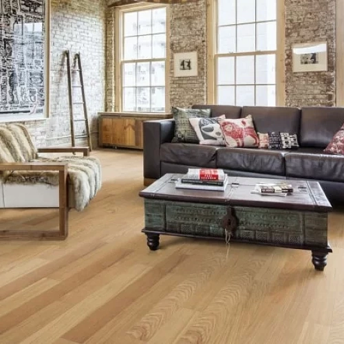 ДУБ САХАР ПАРКЕТНАЯ ДОСКА KAHRS ЛИВИНГ